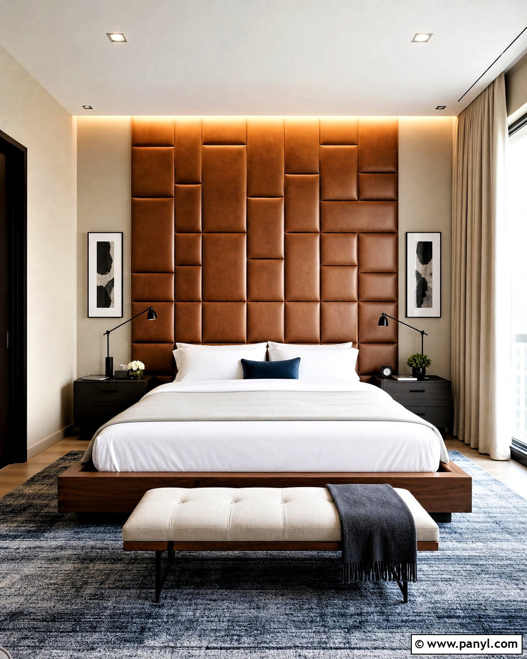 Leather Panel 3D Wall Texture - 20 3d wall texture ideas