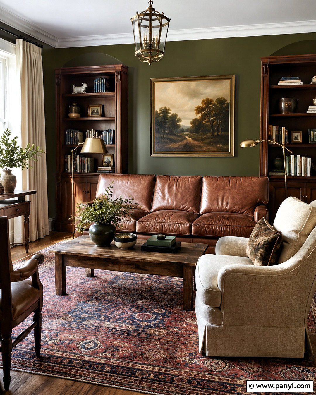 Leather Patina Reading Room - 20 patina texture ideas