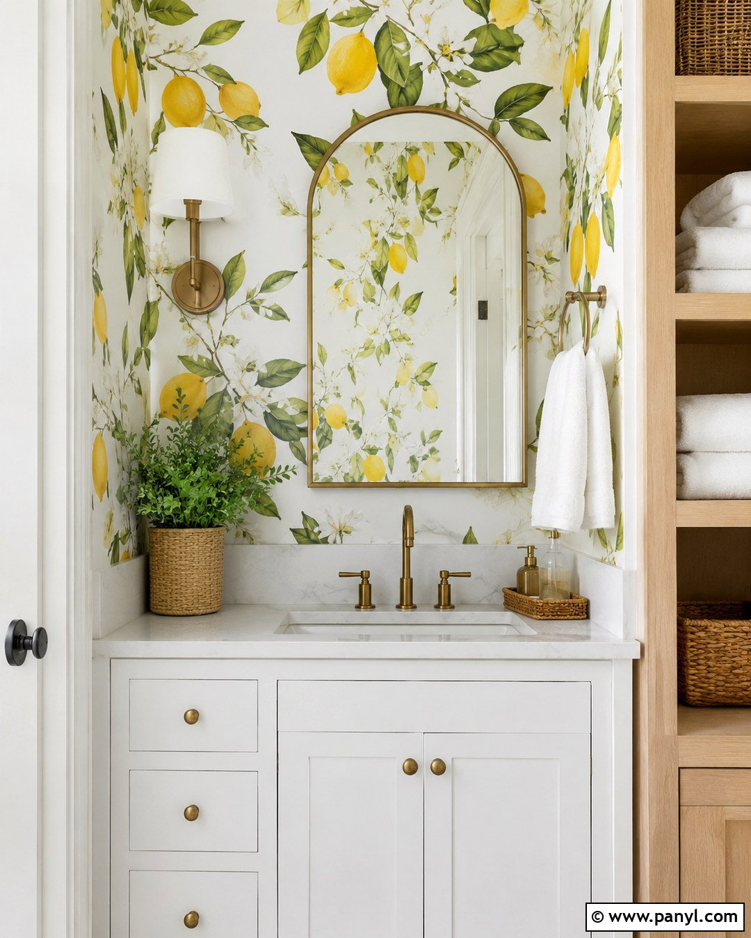 Lemon Walls With Lemon Wallpaper - 20 Lemon Walls