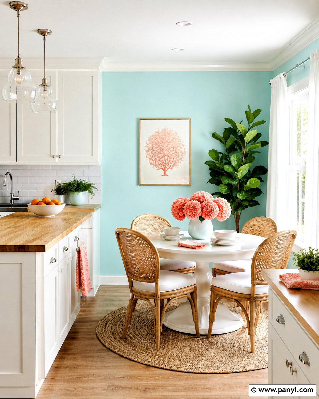 Light Aqua Wall Color - 20 Wall Color To Make Room Brighter Ideas
