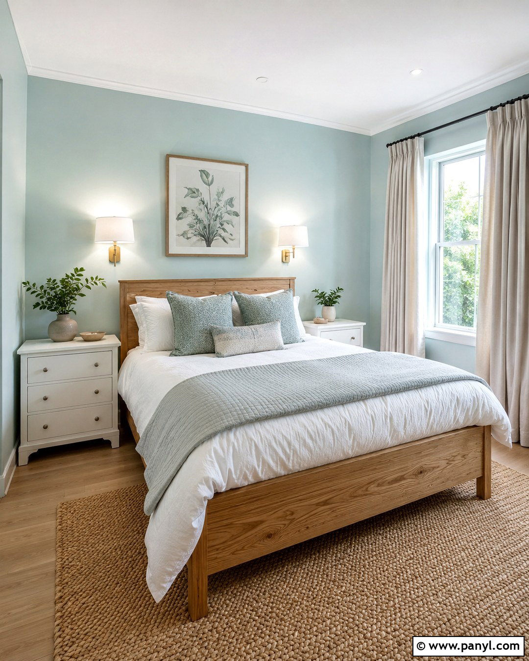 Light Aqua Wall Paint For A Small Bedroom - 20 aqua wall paint ideas