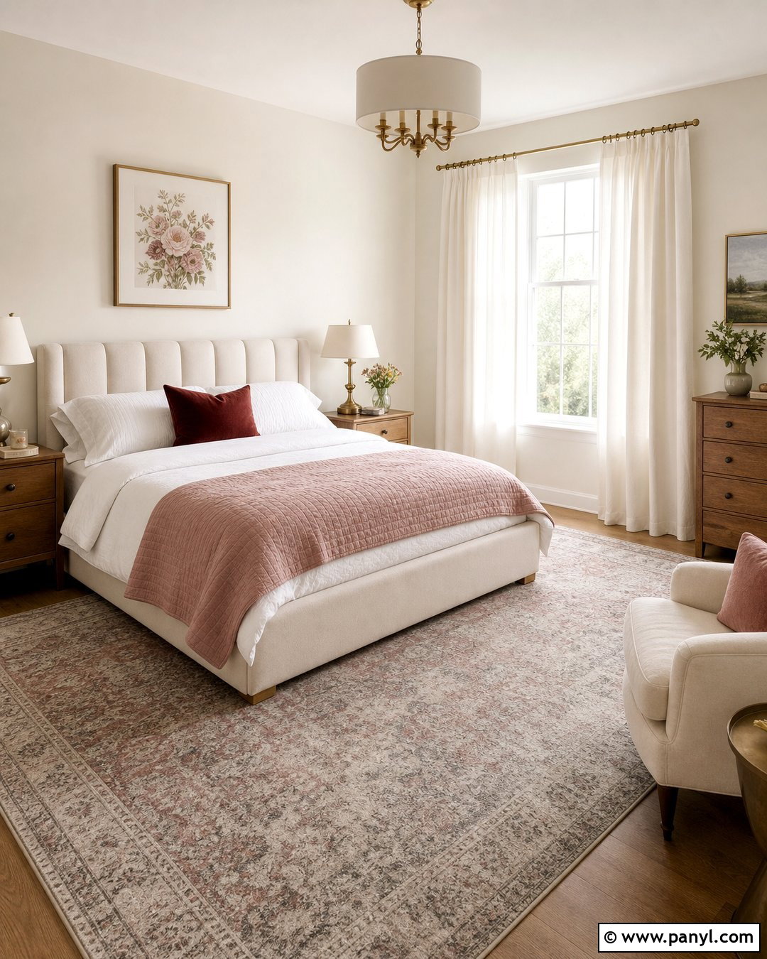 Light Beige Bedroom Walls With Dusty Rose - 35 light beige walls