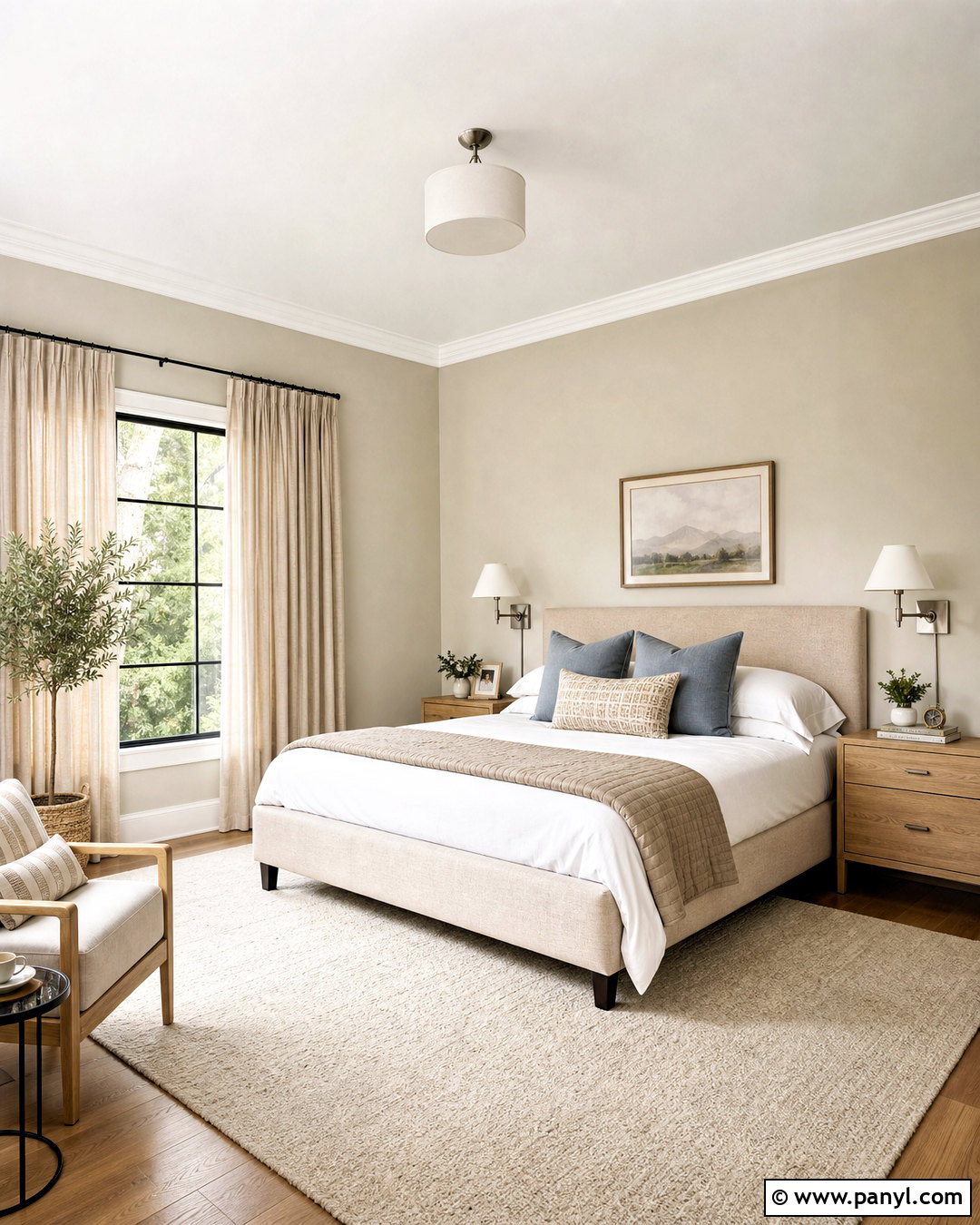 Light Beige Bedroom - 20 beige wall colors