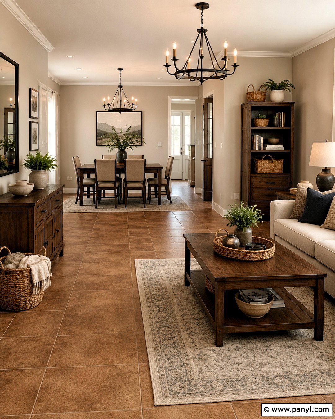 Light Beige Wall Color With Brown Tiles - 20 Wall Color With Brown Tiles