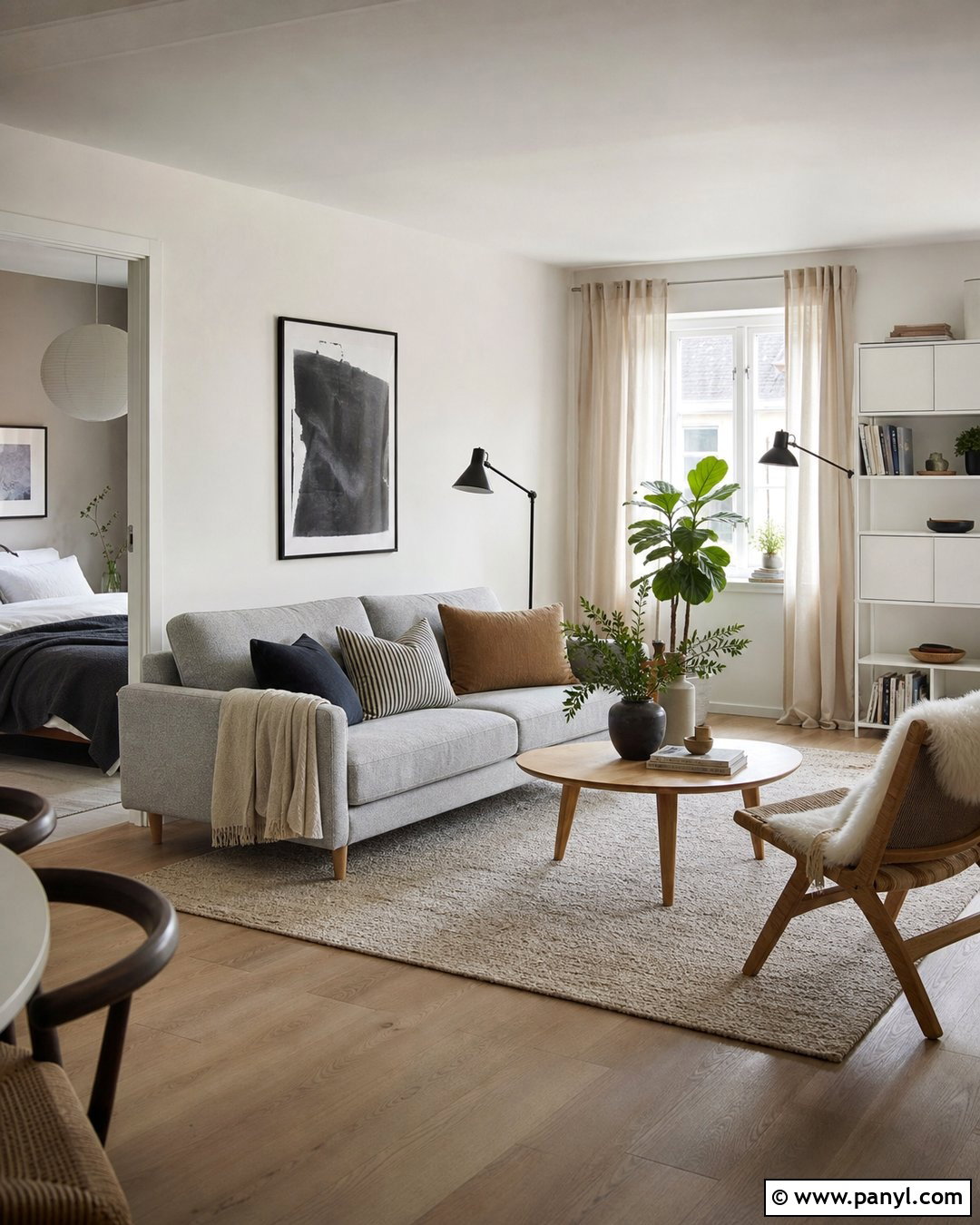 Light Beige Walls With Scandinavian Decor - 35 light beige walls