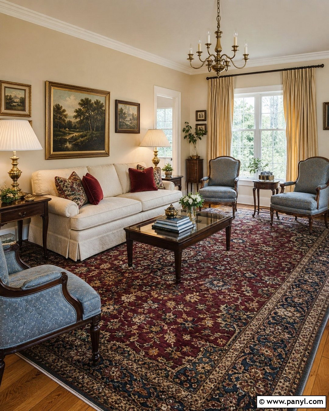 Light Beige Walls With Traditional Furniture - 35 light beige walls