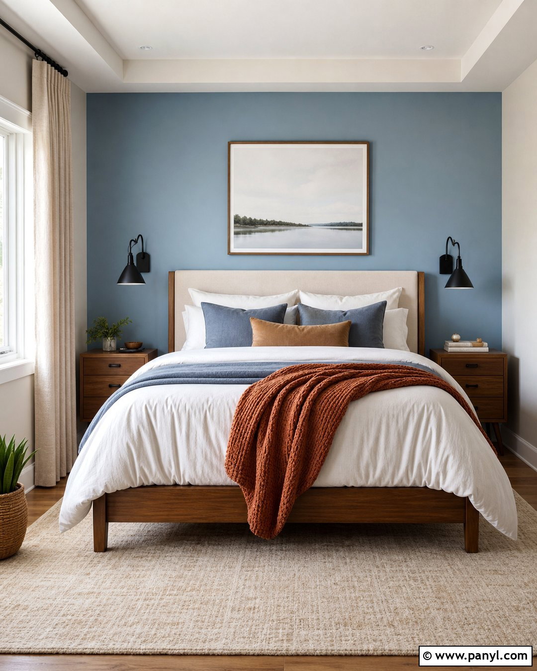 Light Blue Accent Wall - 50 light blue walls