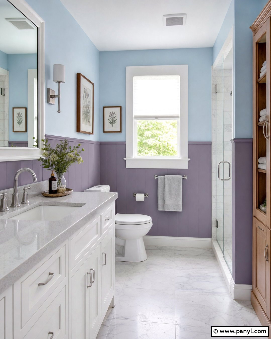 Light Blue And Purple Bathroom Walls - 20 Light Blue And Purple Walls