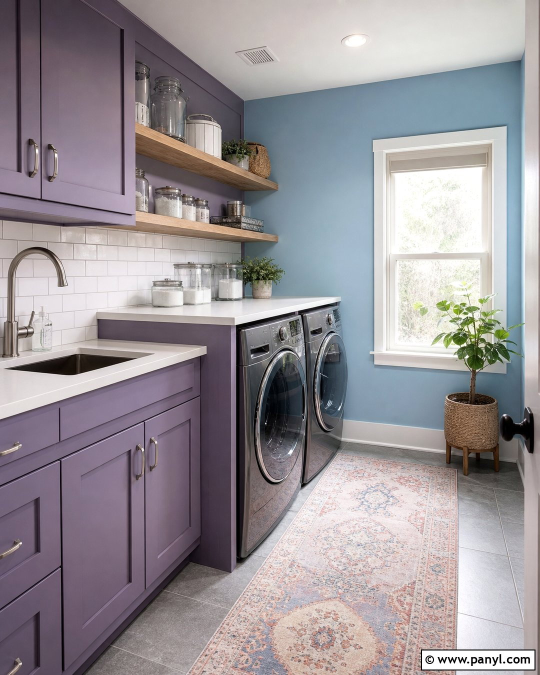 Light Blue And Purple Laundry Room Walls - 20 Light Blue And Purple Walls