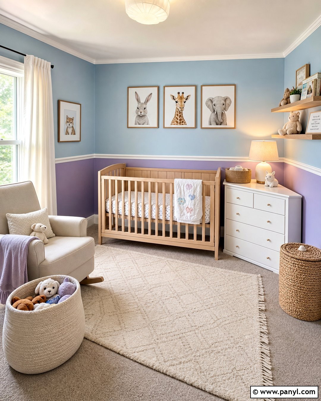 Light Blue And Purple Nursery Walls - 20 Light Blue And Purple Walls
