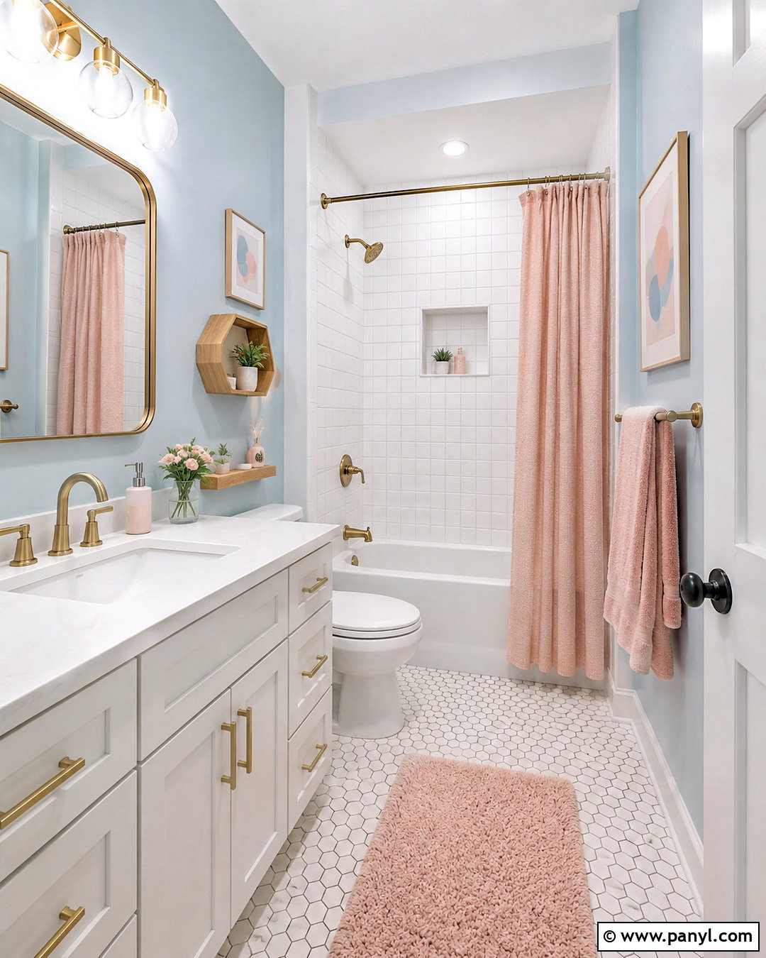 20 Light Blue Bathroom Decor Ideas for a Serene Spa-Like Retreat