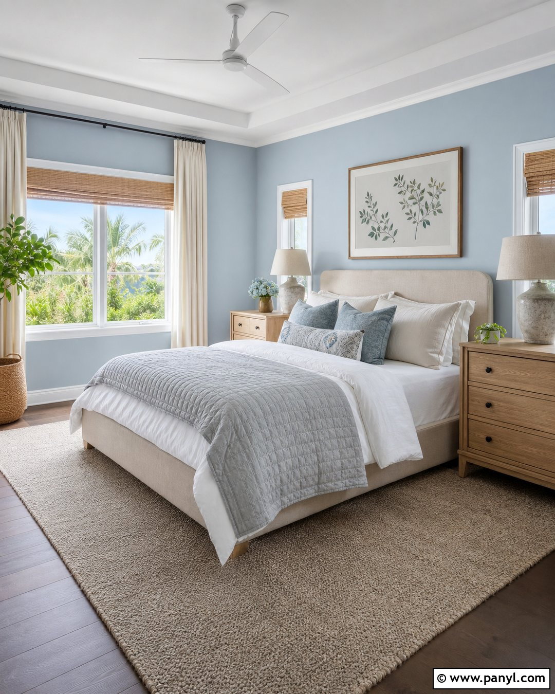 Light Blue Bedroom Walls - 35 Blue Painted Walls