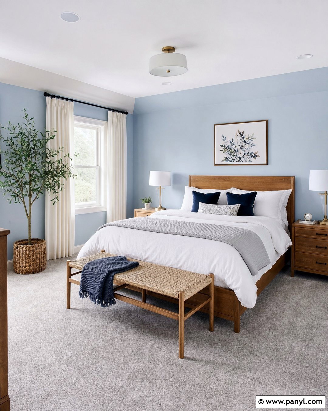 Light Blue Bedroom With Grey Carpet - 20 Light Blue Walls Grey Carpet Ideas