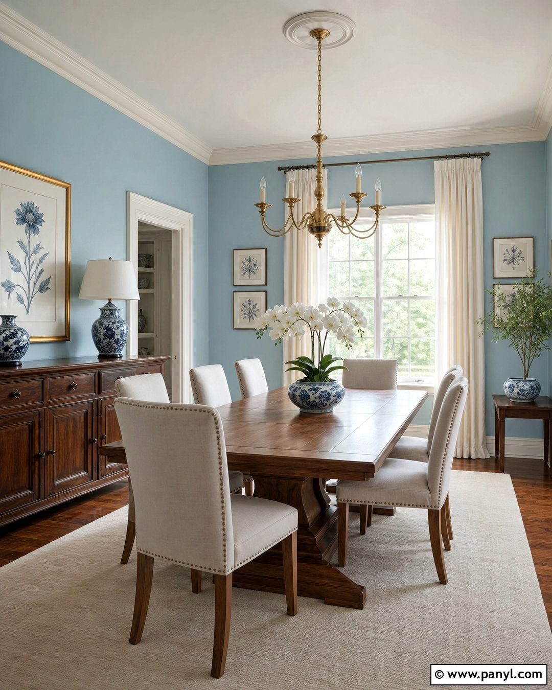 Light Blue Dining Room Walls - 35 light blue wall paint ideas
