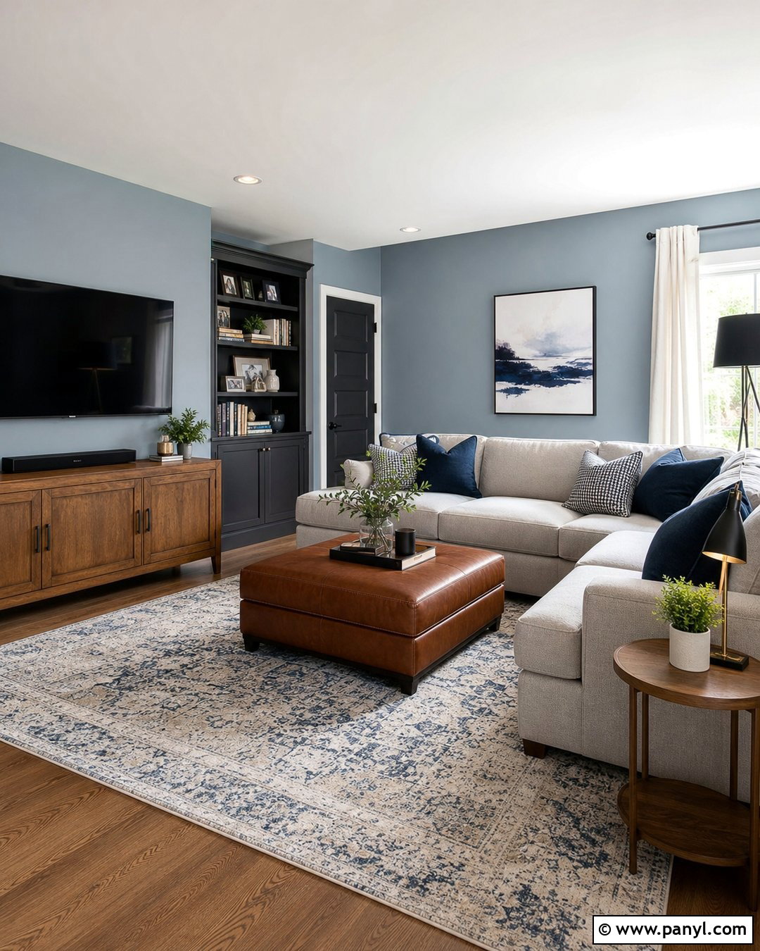 Light Blue Family Room Walls - 35 light blue wall paint ideas
