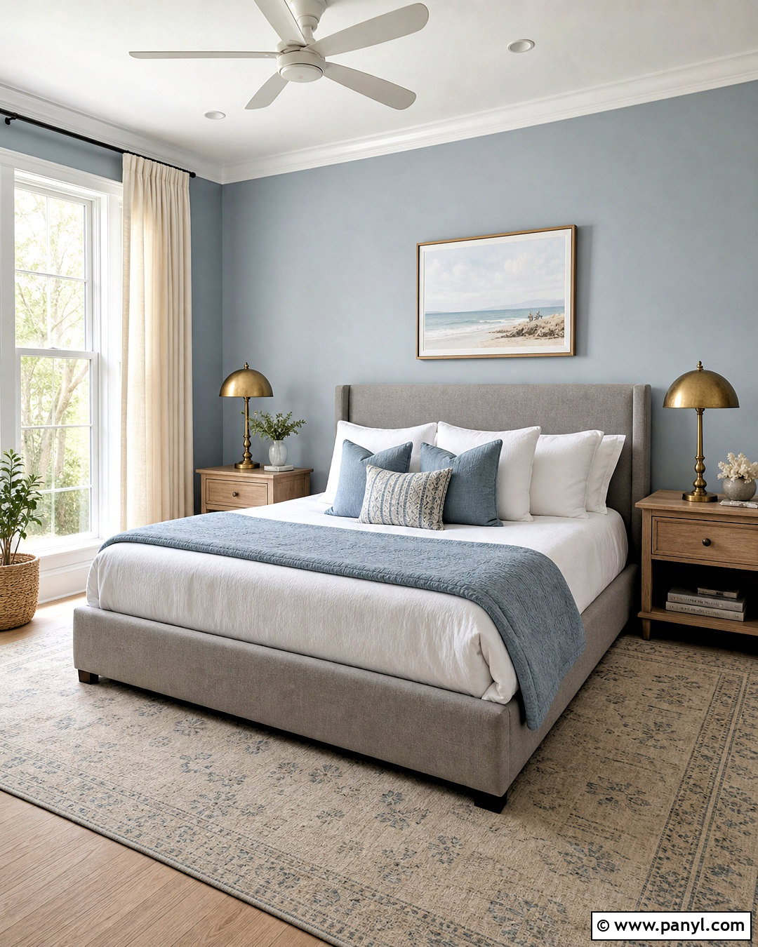Light Blue Gray Bedroom - 20 light bedroom colors