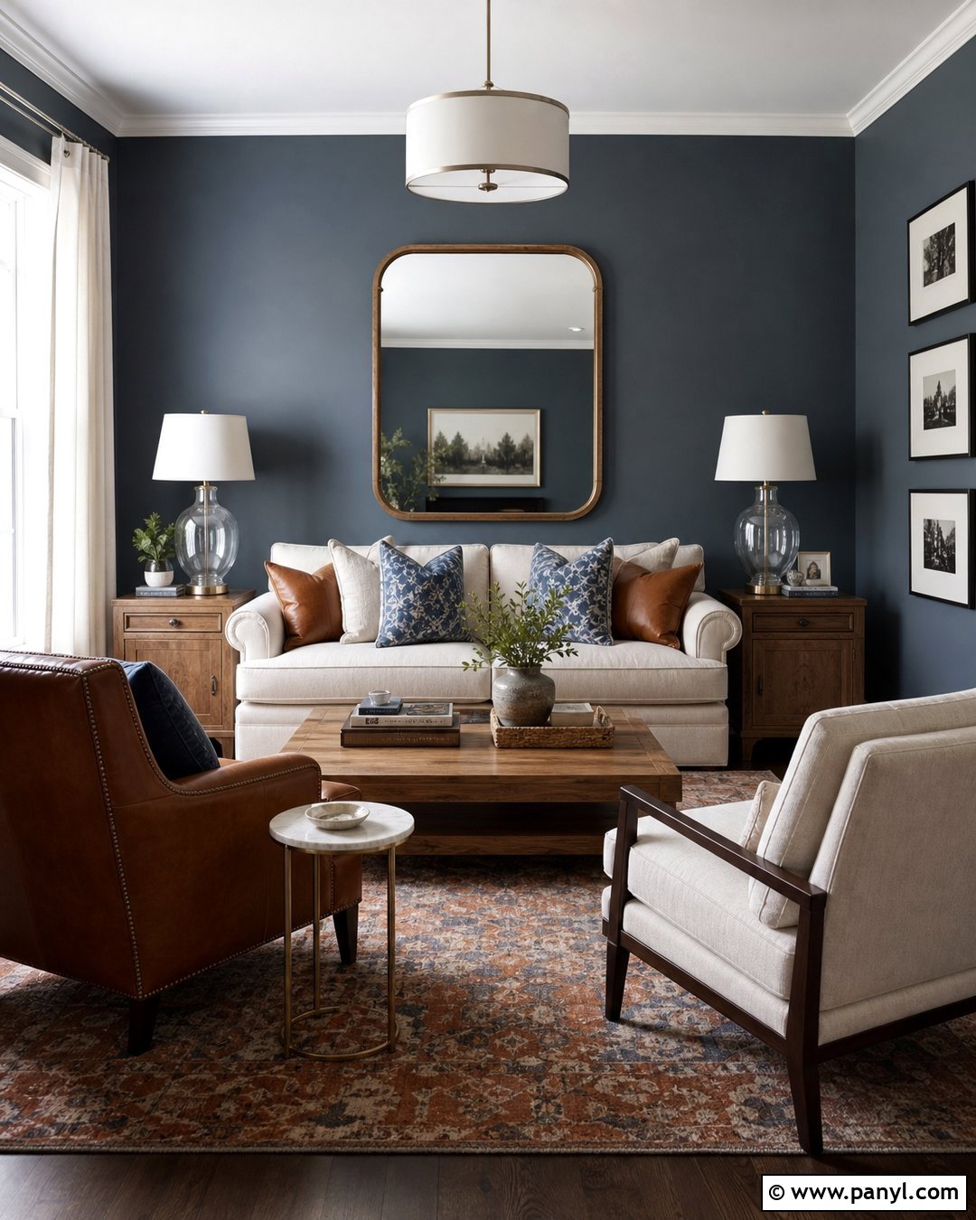 Light Blue Gray Wall Color - 20 Best Wall Color For Dark Room Ideas
