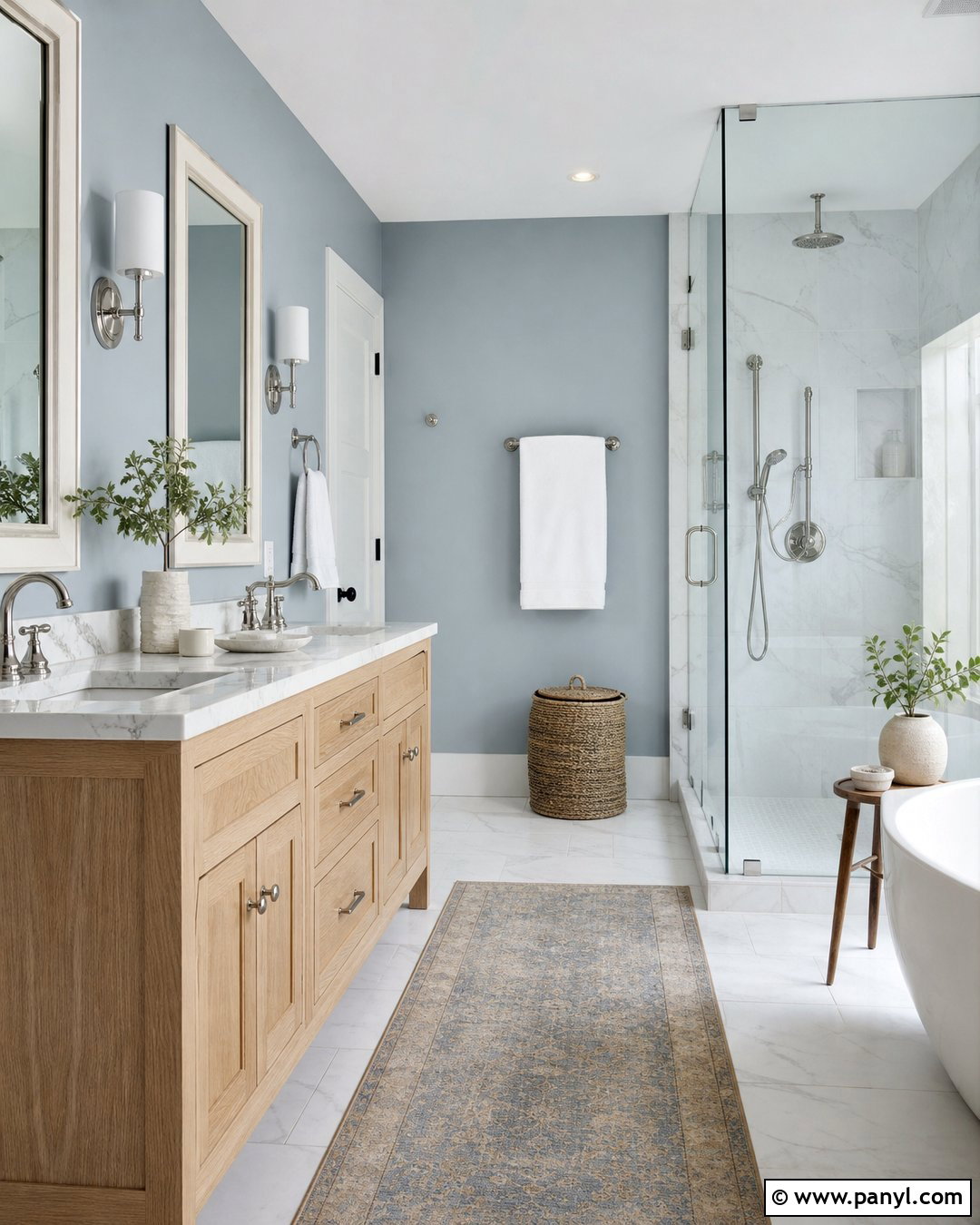 20 Light Blue-Grey Walls Ideas for Calm, Sophisticated Rooms