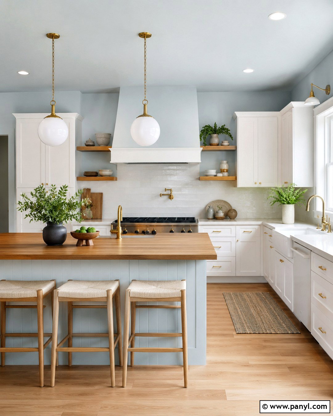 Light Blue Grey Kitchen Walls And Ceiling - 20 Light Blue Grey Kitchen Walls