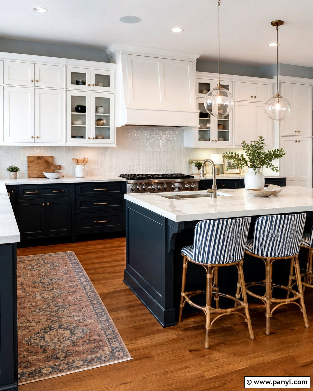 Light Blue Grey Kitchen Walls With Navy Cabinets - 20 Light Blue Grey Kitchen Walls