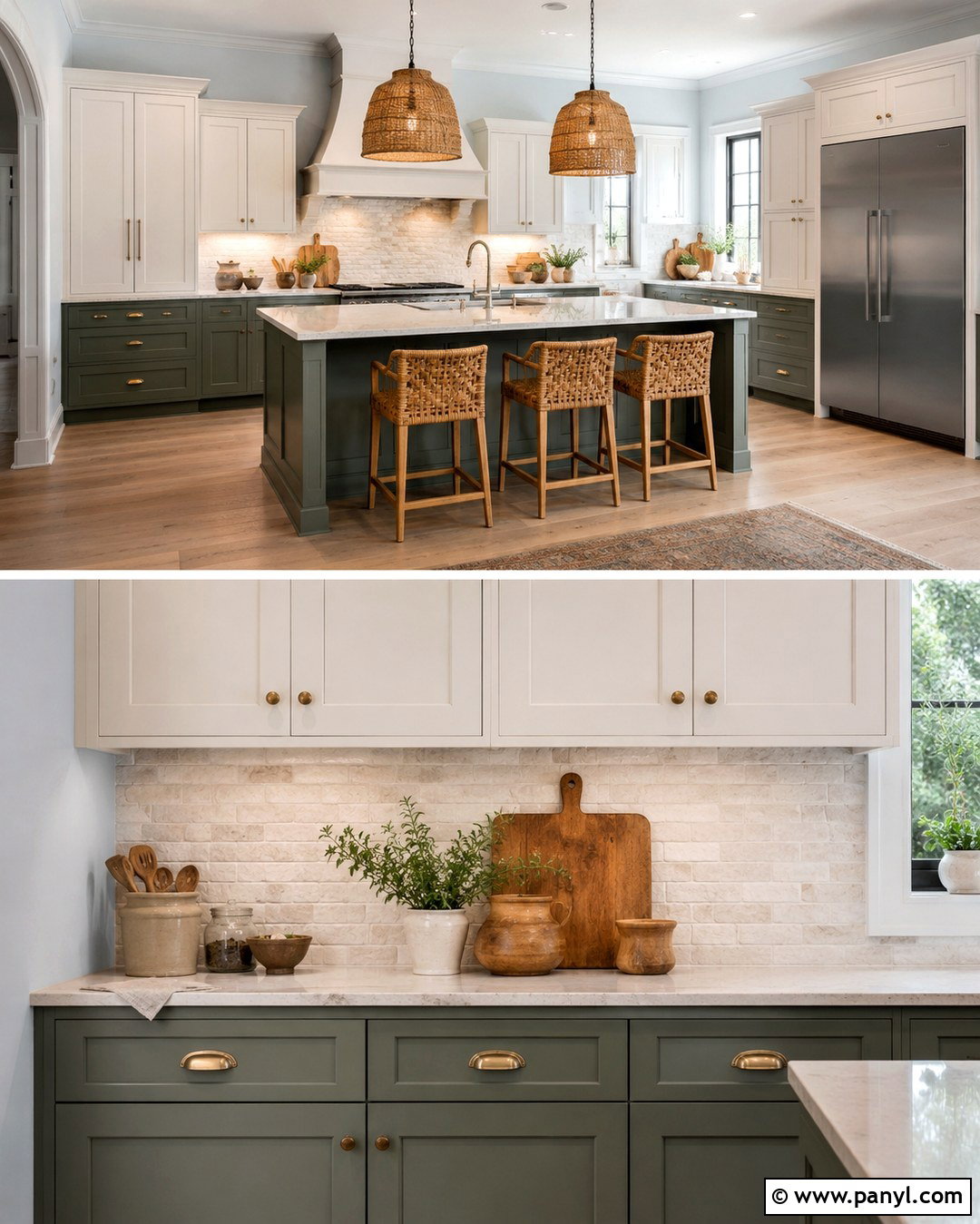 Light Blue Grey Kitchen Walls With Sage Green Cabinets - 20 Light Blue Grey Kitchen Walls