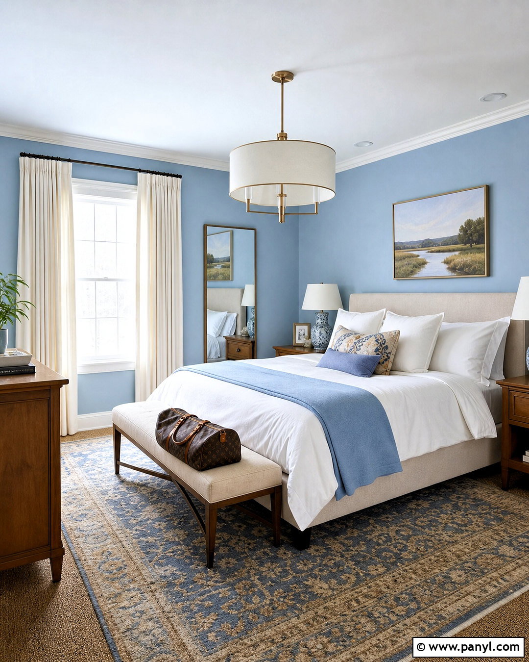 Light Blue Guest Bedroom - 20 light blue walls bedroom ideas