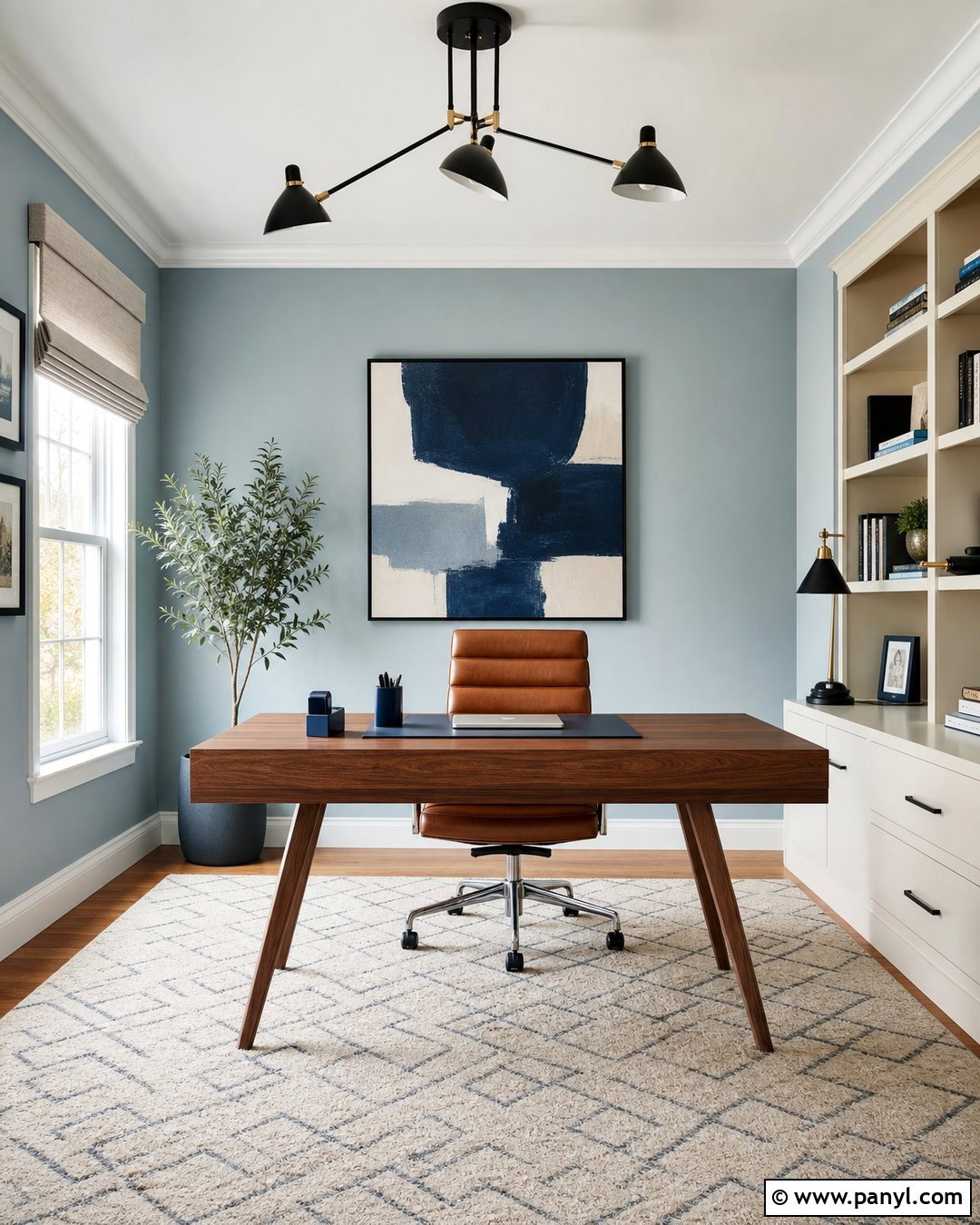 Light Blue Home Office Walls - 35 light blue wall paint ideas