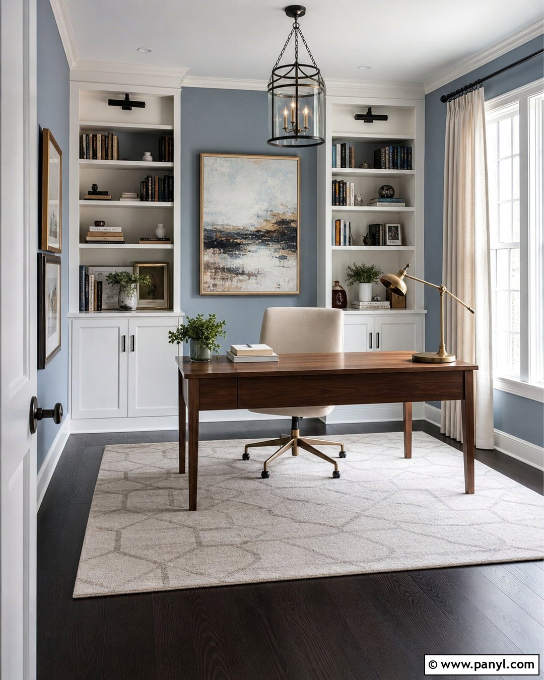 20 Light Blue Walls With Dark Floors for a Striking Balance