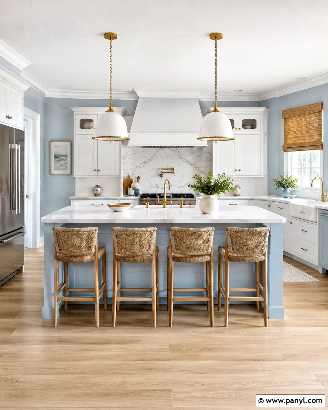20 Light Blue and White Kitchen Ideas for a Fresh Coastal Look