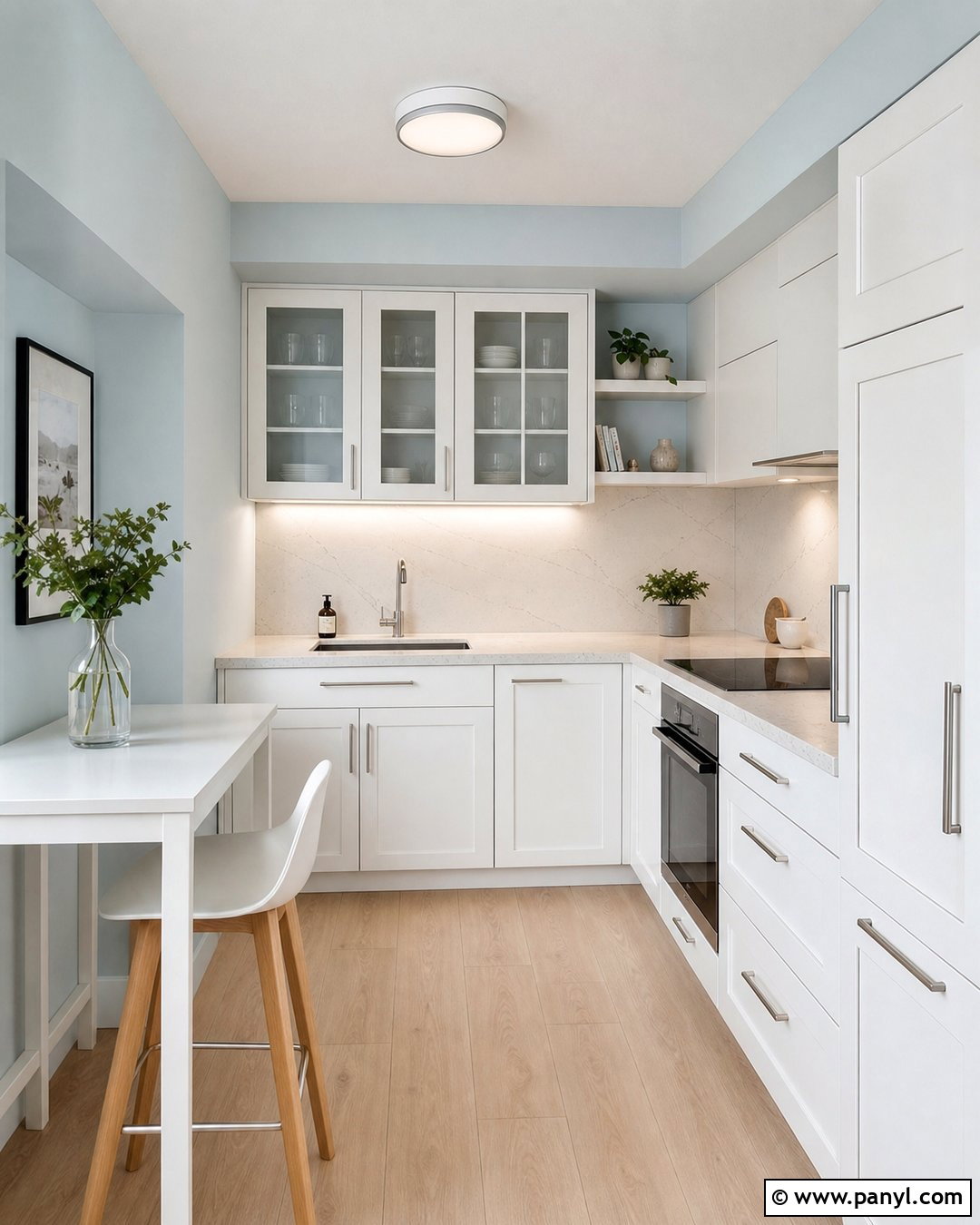 Light Blue Kitchen Walls For A Small Kitchen - 20 Light Blue For Kitchen Walls
