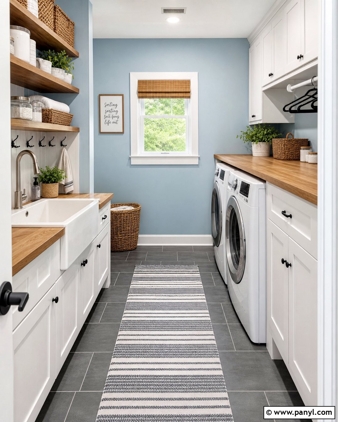 Light Blue Laundry Room Walls - 20 Calming Blue Wall Color Ideas
