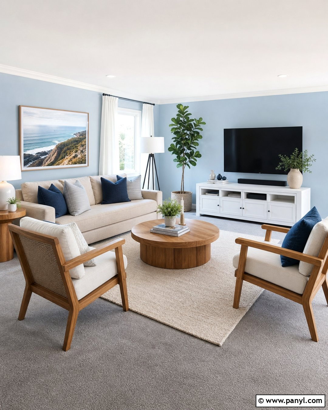 Light Blue Living Room With Grey Carpet - 20 Light Blue Walls Grey Carpet Ideas