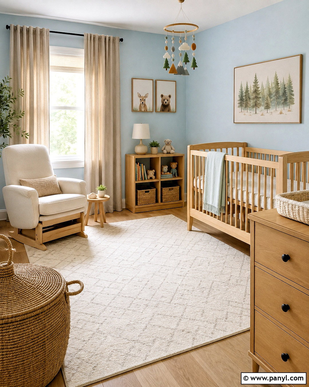 Light Blue Nursery - 20 light blue rooms