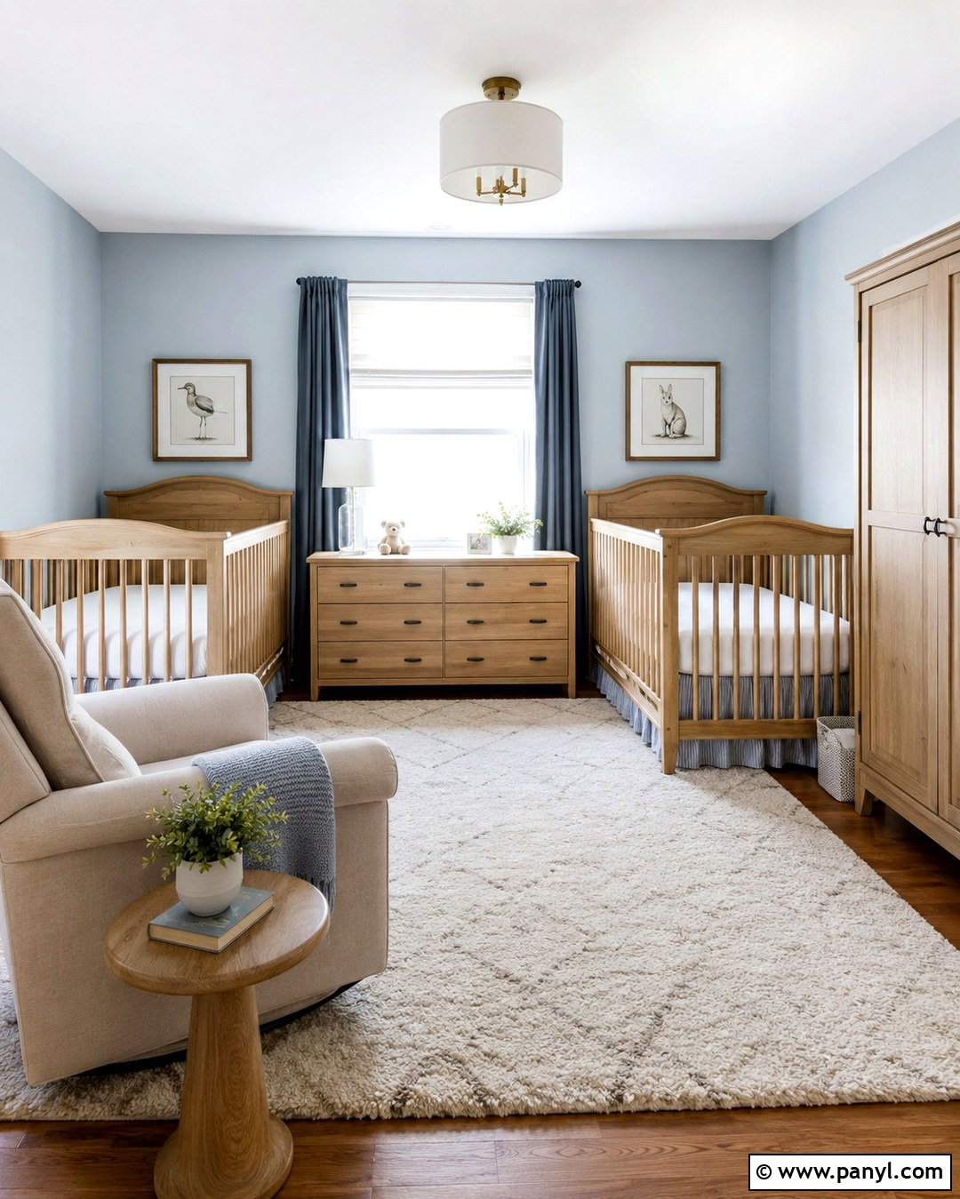 Light Blue Nursery Walls For Twins - 20 Nursery Light Blue Walls