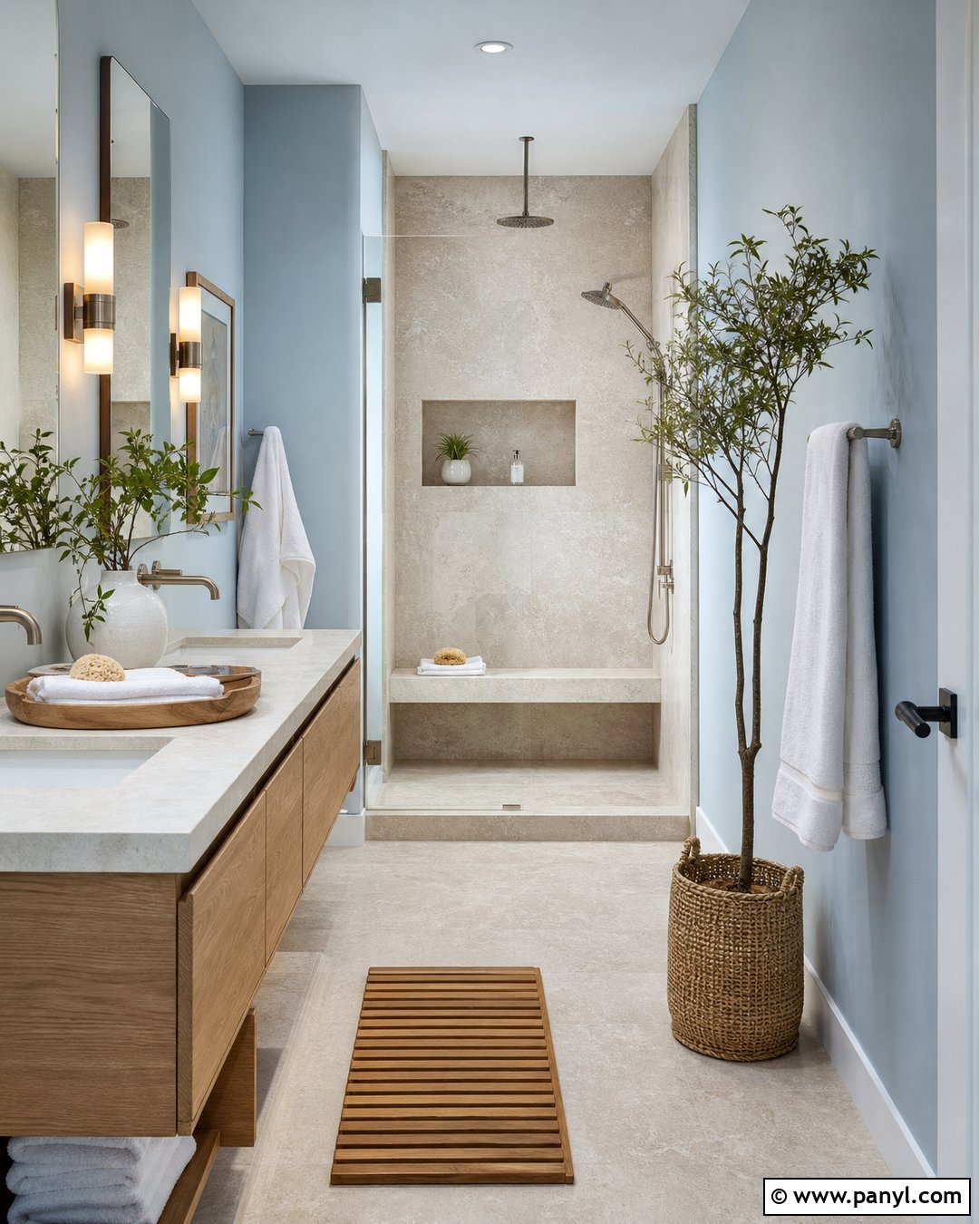 Light Blue Spa Bathroom - 20 Light Blue Color For Bathroom Ideas