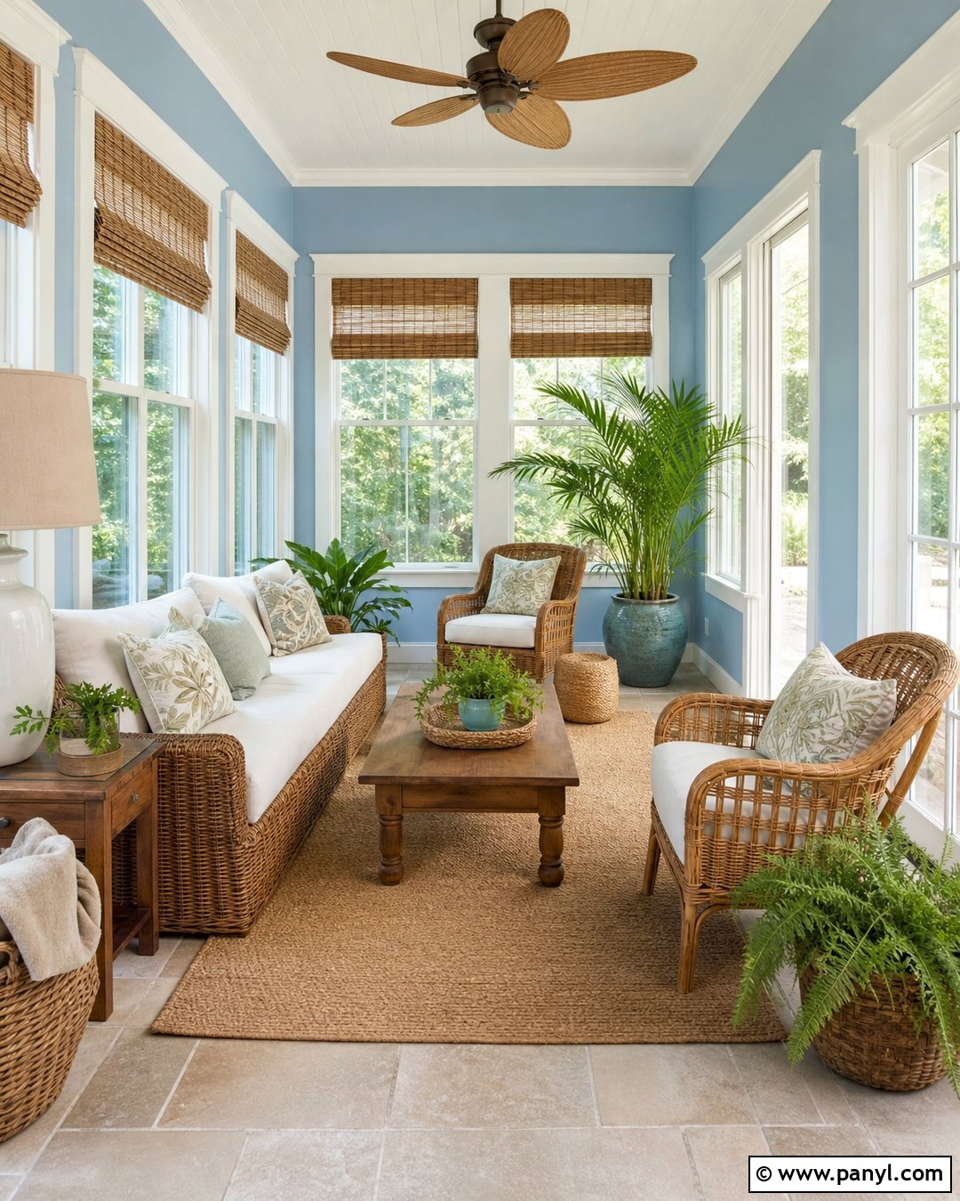 Light Blue Sunroom Walls - 35 light blue wall paint ideas