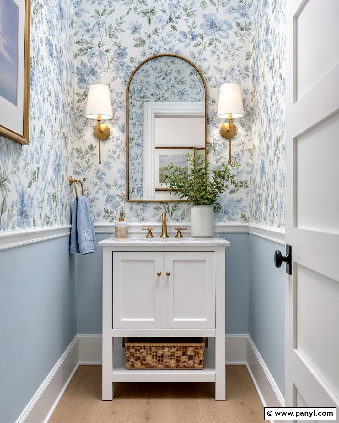 Light Blue Wallpaper Bathroom - 20 Light Blue Color For Bathroom Ideas