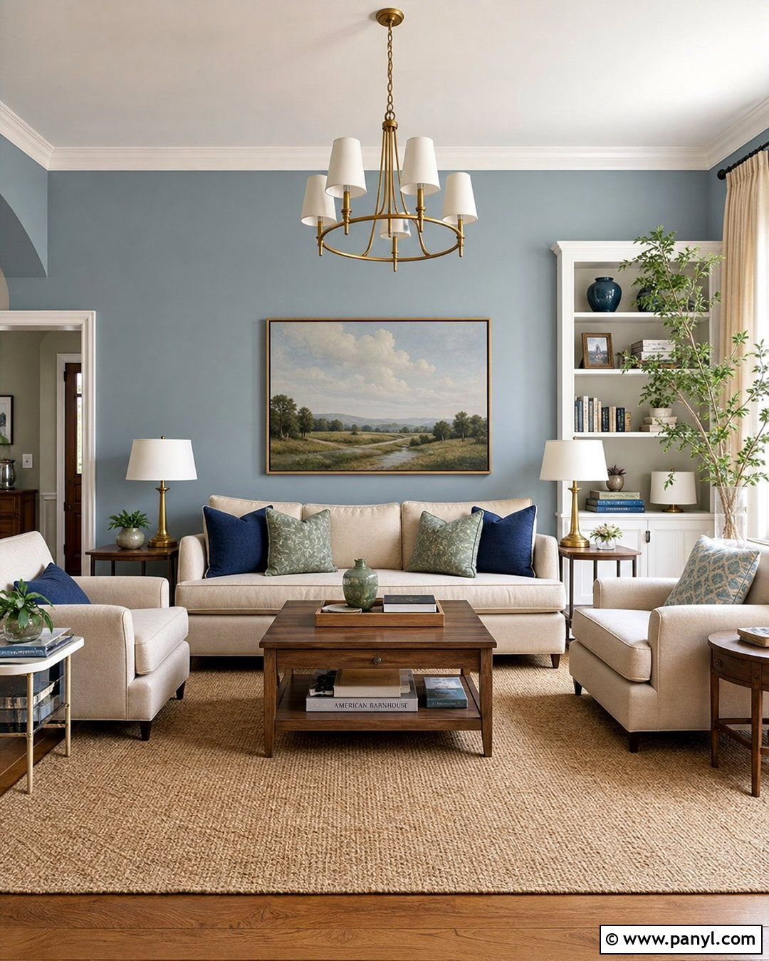Light Blue Walls With Beige Furniture - 35 light blue wall paint ideas