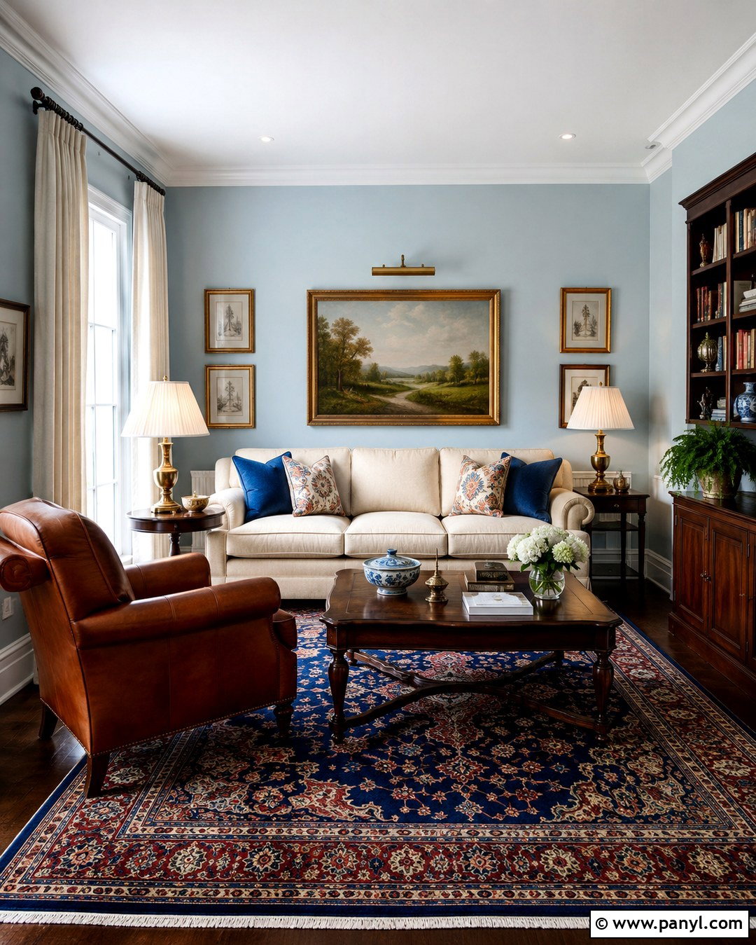 20 Light Blue Wall Paint Living Room Ideas for a Calm Home