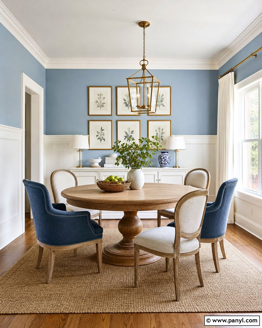 20 Light Blue Wall Dining Area Ideas for Serene Gatherings