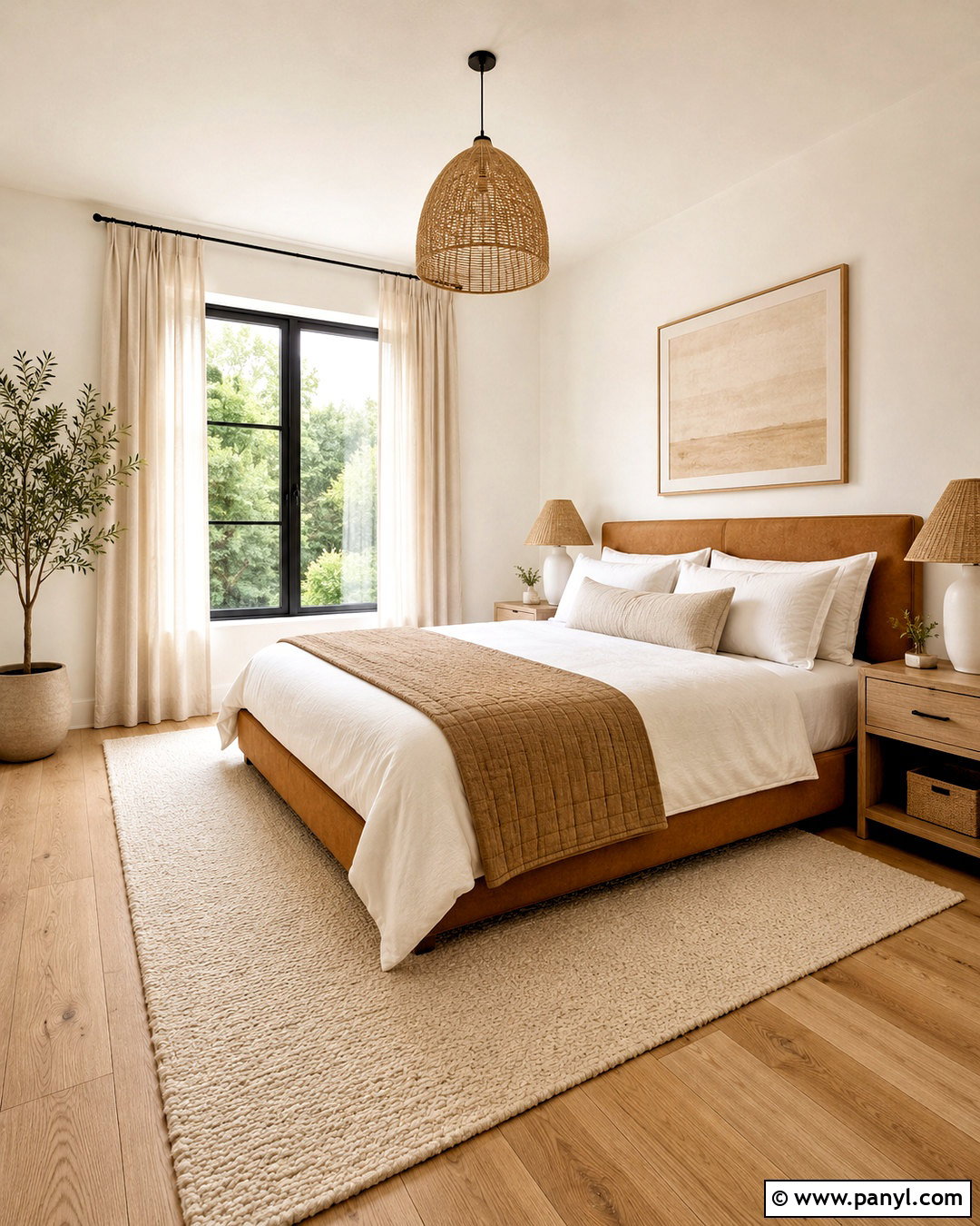 Light Brown And White Bedroom - 20 brown and white room ideas