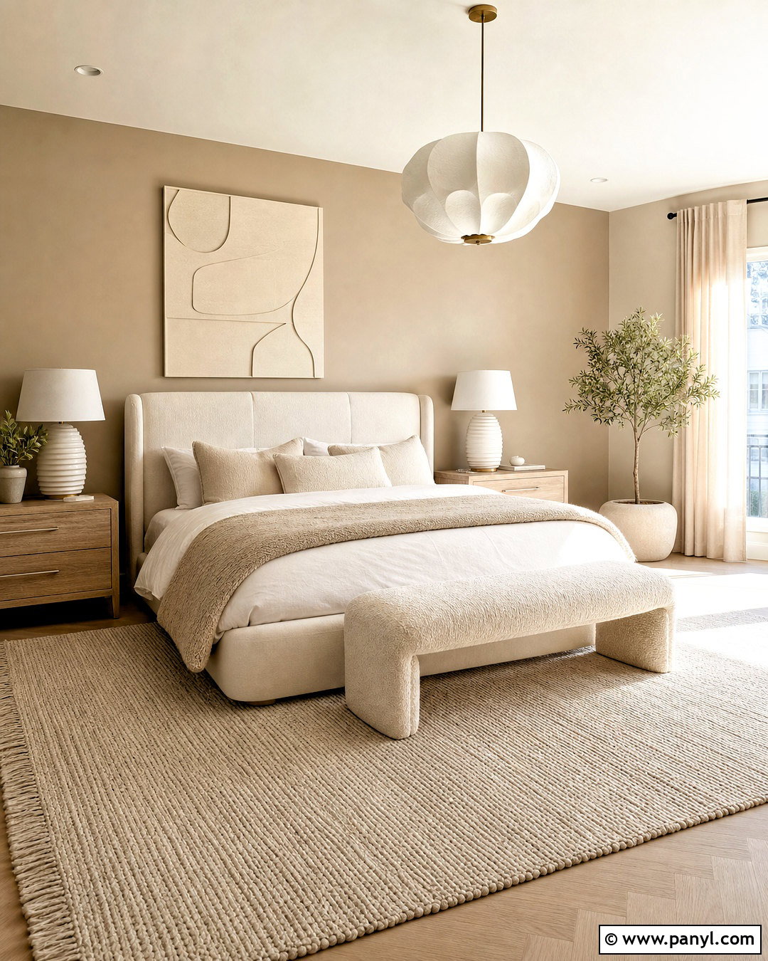Light Brown Bedroom Walls With Cream Decor - 20 light brown bedroom walls