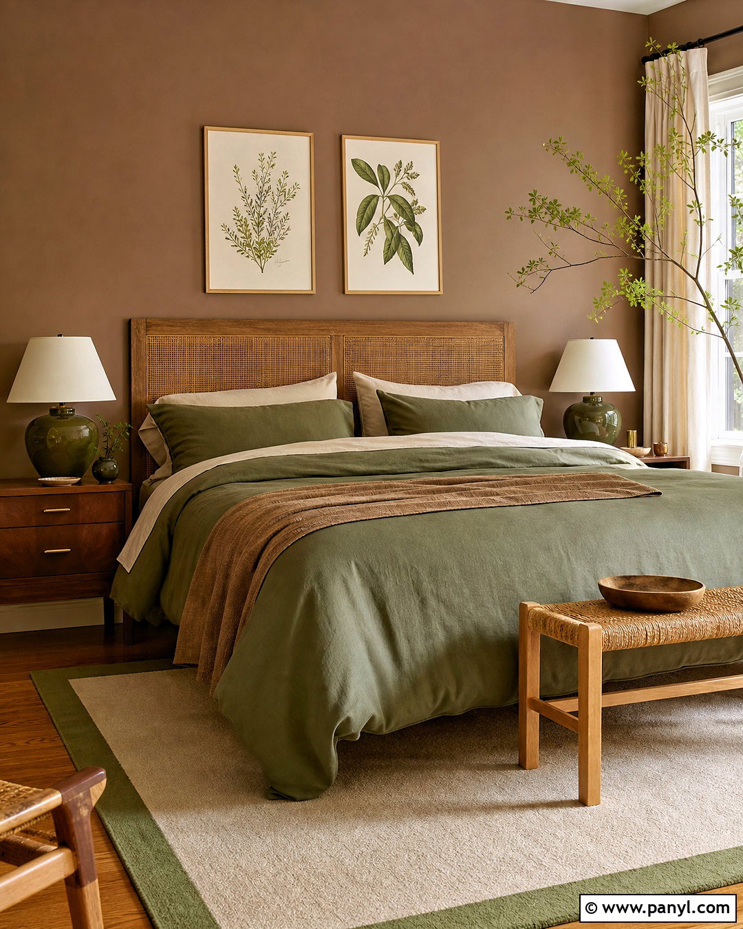 Light Brown Bedroom Walls With Sage Green - 20 light brown bedroom walls