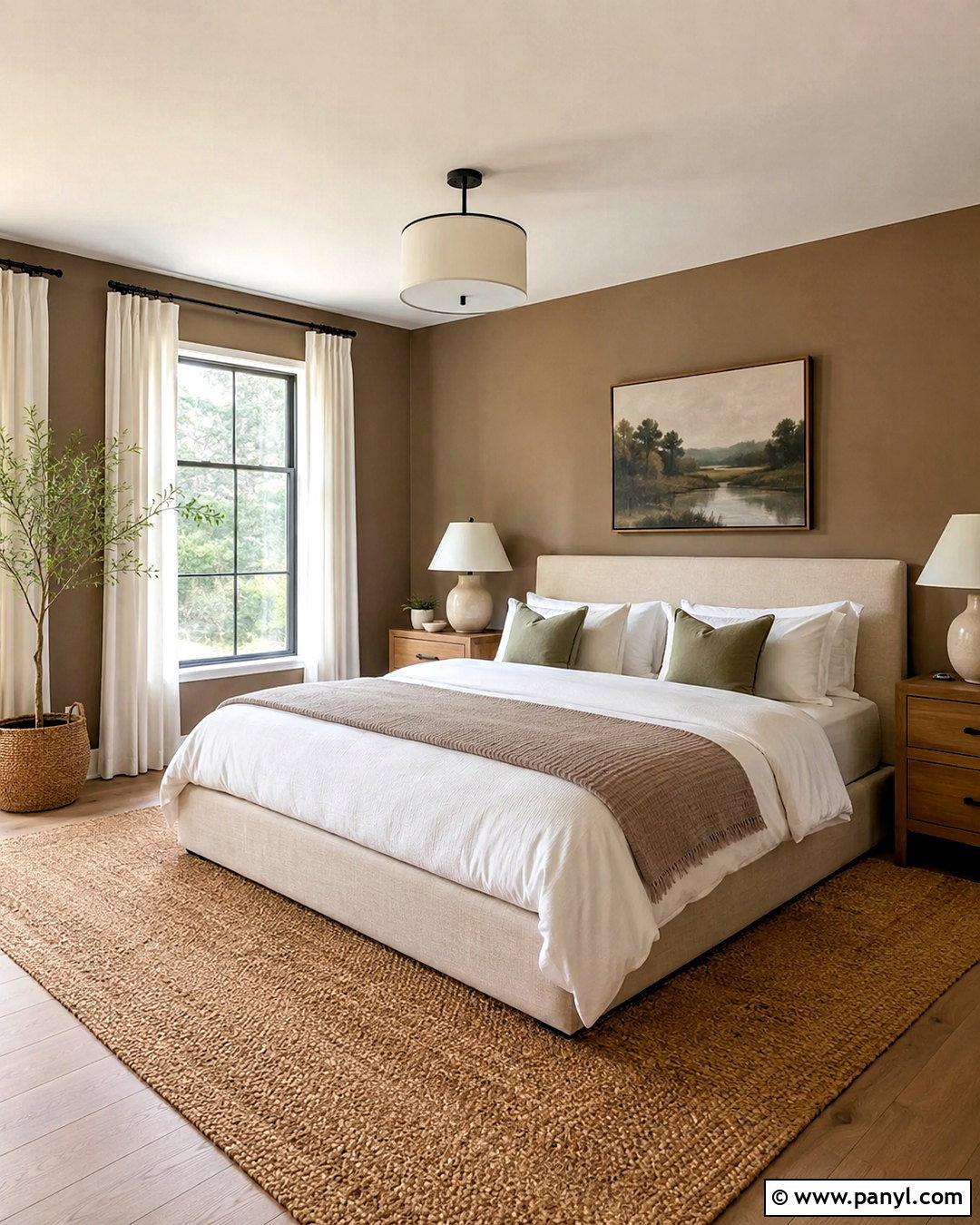 Light Brown Bedroom Walls - 40 brown wall paint ideas