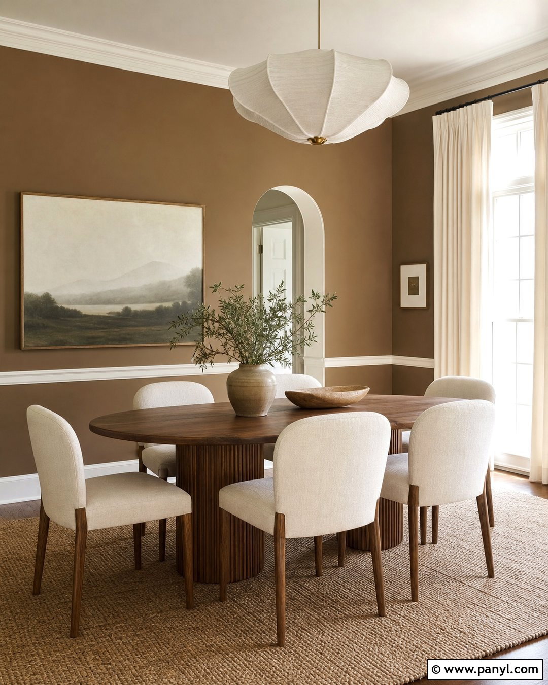 Light Brown Dining Room Walls - 30 Brown Paint Walls