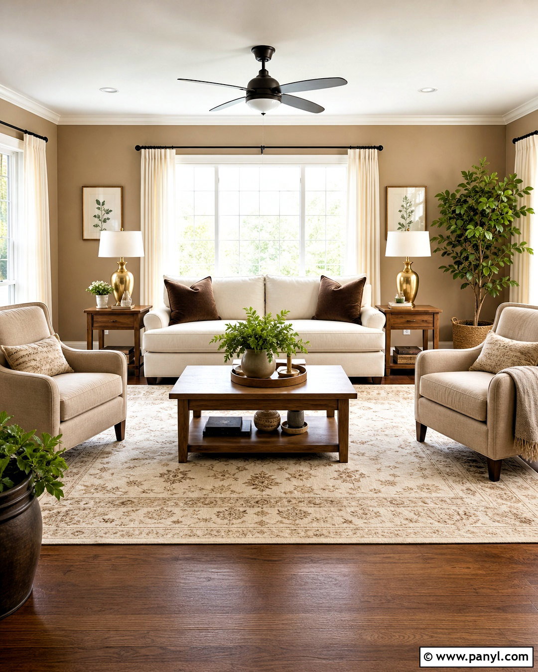 Light Brown Living Room Walls With Cream Sofa - 20 light brown living room walls