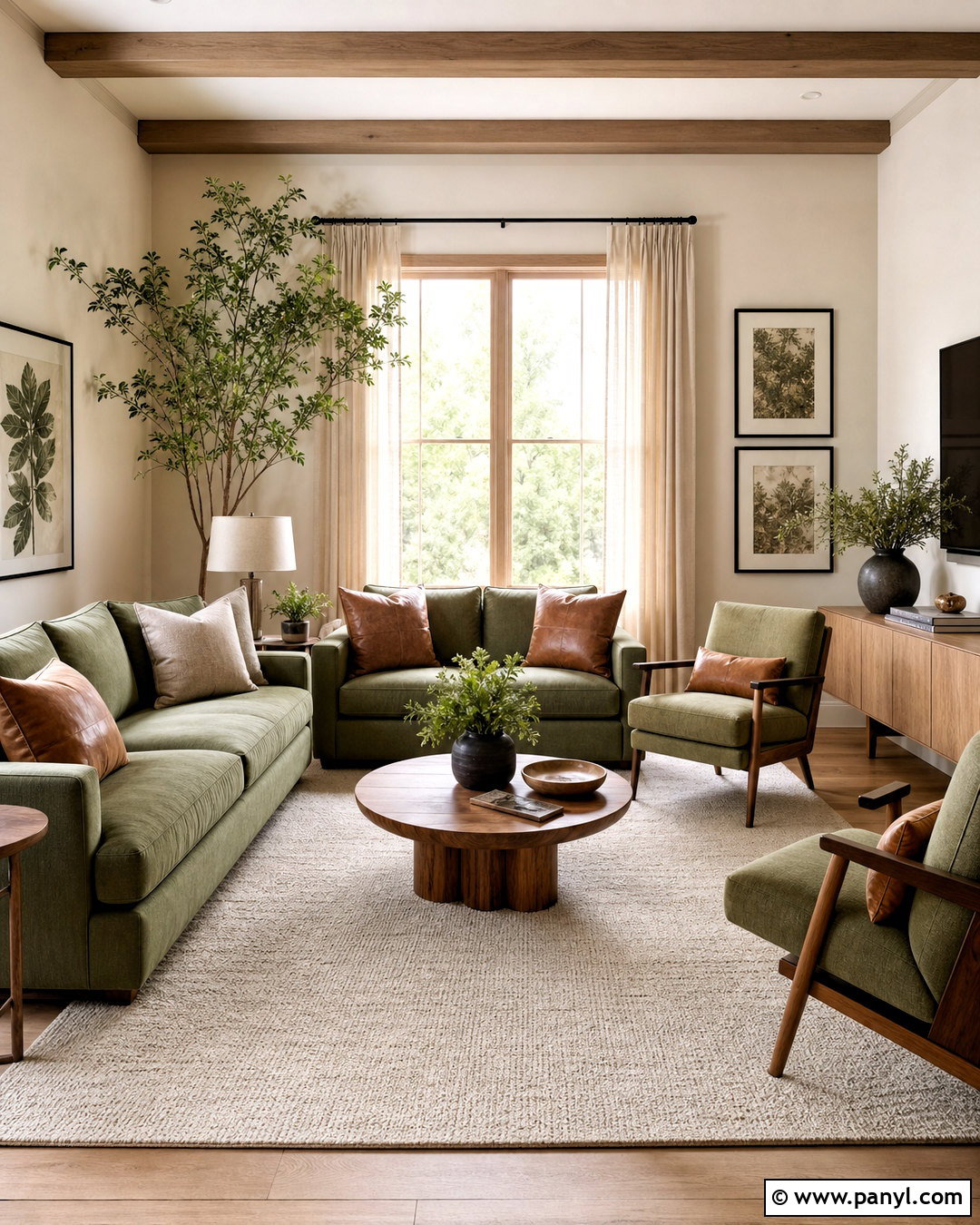 Light Brown Living Room Walls With Sage Green - 20 light brown living room walls