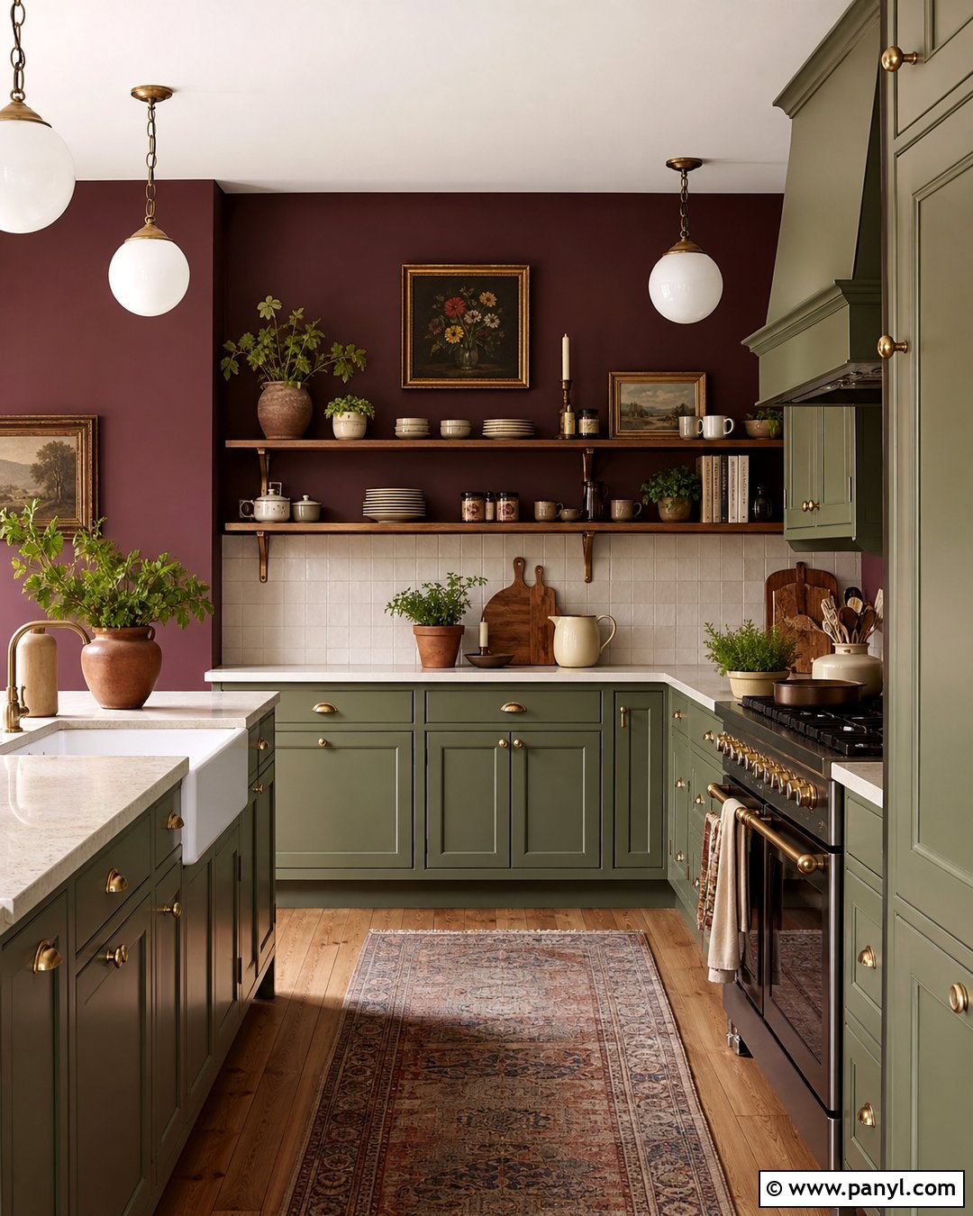 Light Burgundy Kitchen Walls With Sage Green Cabinets - 20 light burgundy kitchen walls
