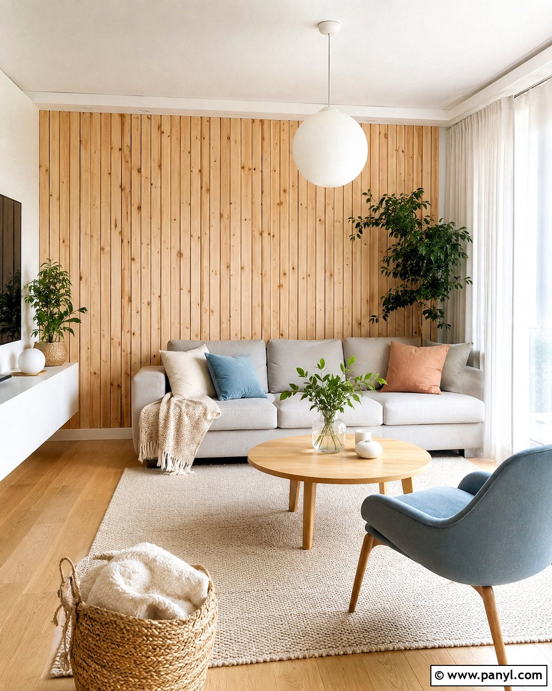 Light Cedar Scandinavian Room - 20 cedar walls interior ideas
