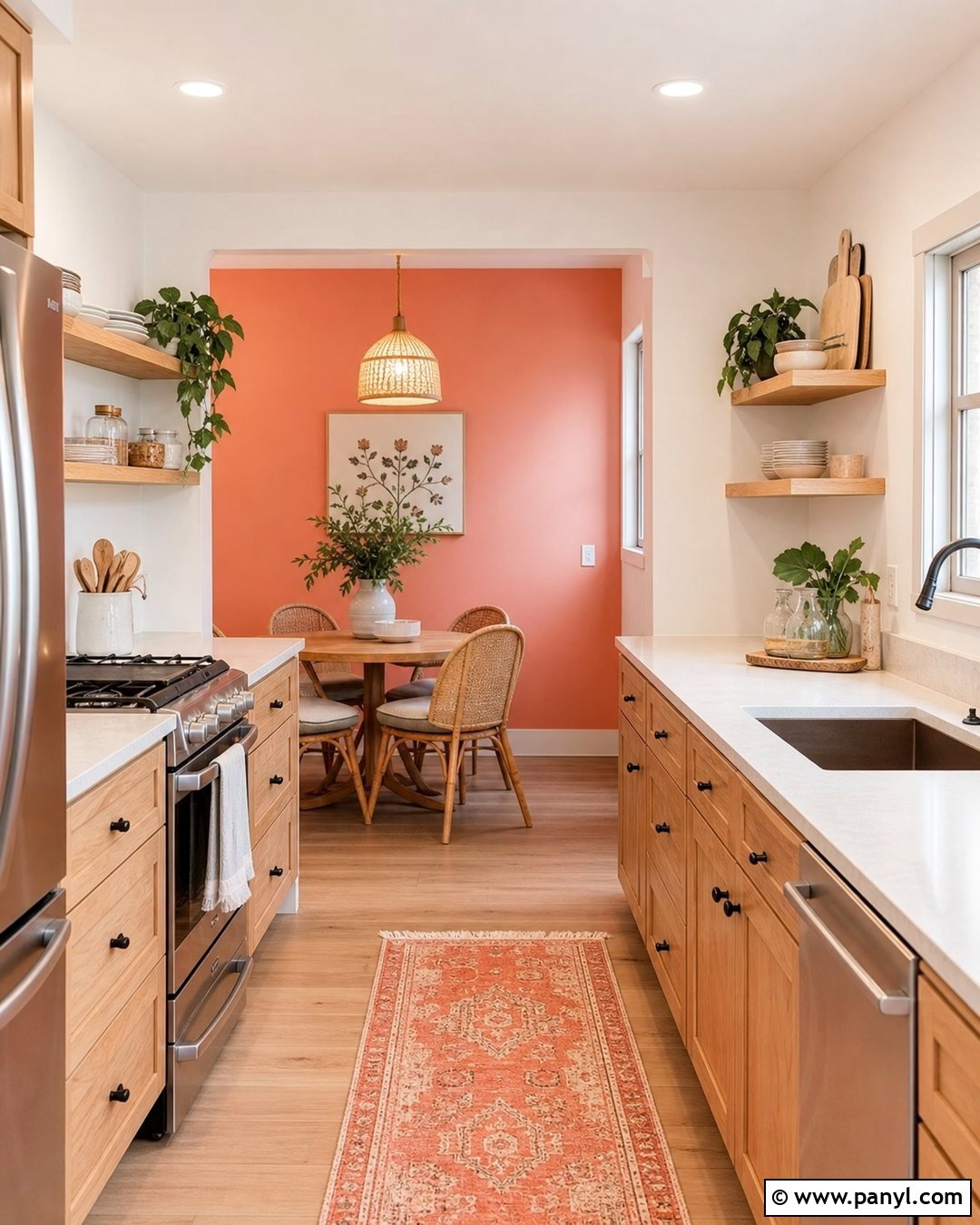 Light Coral Accent Wall Kitchen - 20 Light Coral Kitchen Walls